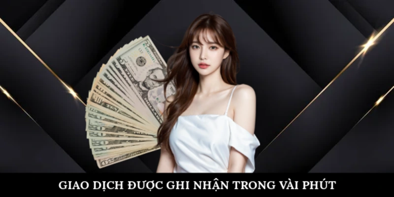 Giao dịch được ghi nhận trên blockchain chỉ trong vài phút